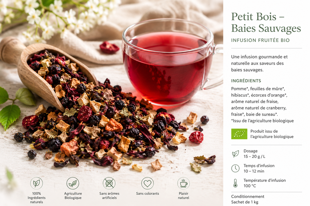 Petit Bois – Baies Sauvages BIO