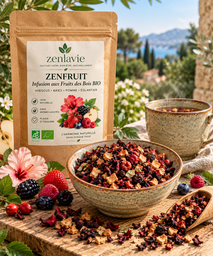 Infusion Fruits des Bois BIO 100g - Cassis Groseille