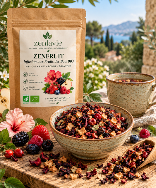 Infusion Fruits des Bois BIO 100g - Cassis Groseille