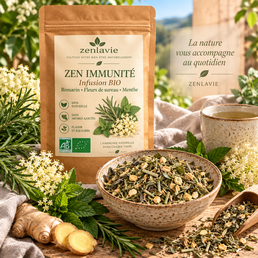 Infusion BIO Romarin Sureau 100g - Fraîche & Épicée