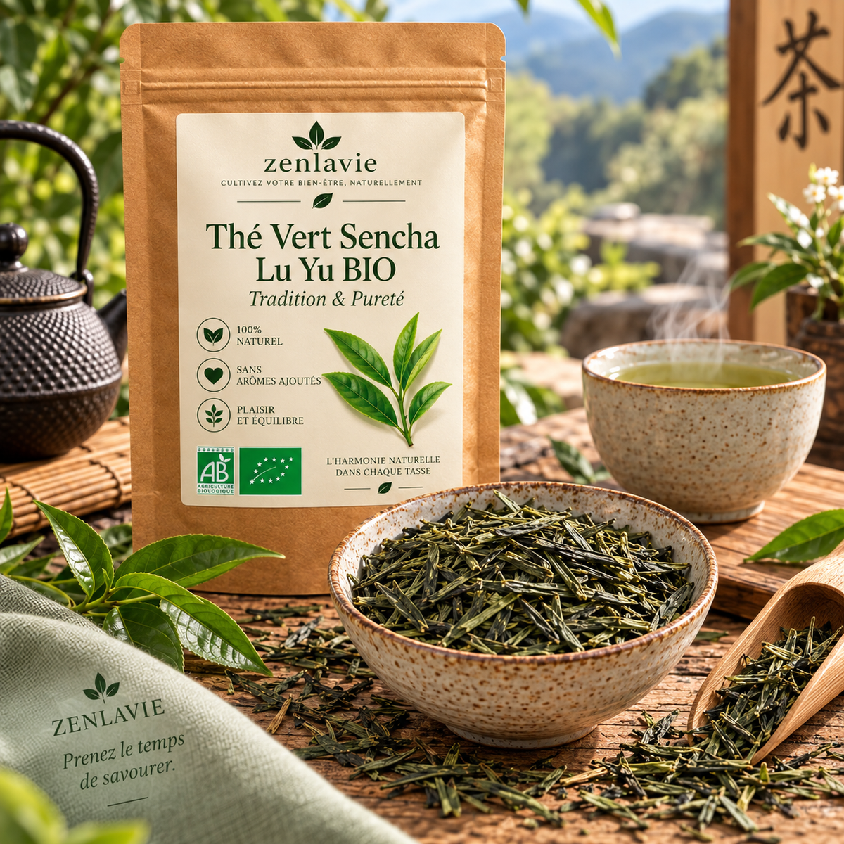 Thé Noir Assam Blatt TGFOP BIO – 100 g
