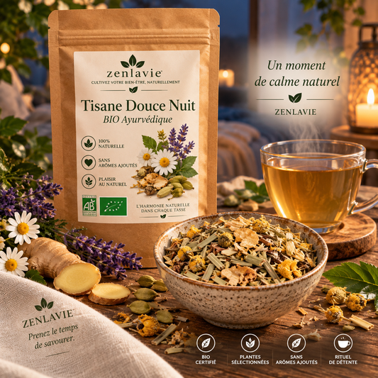 Tisane BIO Citronnelle Mélisse 100g - Camomille Cannelle