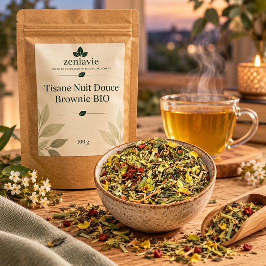Tisane BIO Brownie 100g - Cacao Citronnelle
