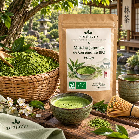 Matcha Japonais de Cérémonie BIO 30g — Hisui