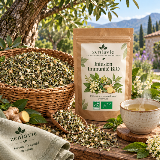 Infusion BIO Romarin Gingembre 100g - Menthe Sureau