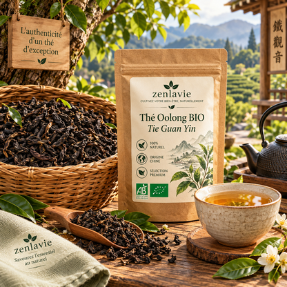 Thé Oolong BIO 100g - Tie Guan Yin