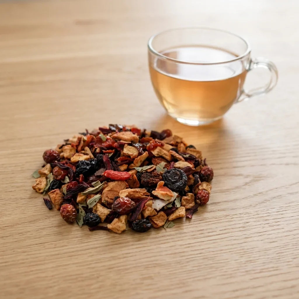 Infusion BIO aux fruits rouges – sans théine